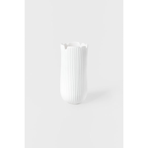 vase en porcelaine blanche Poppy 4avril