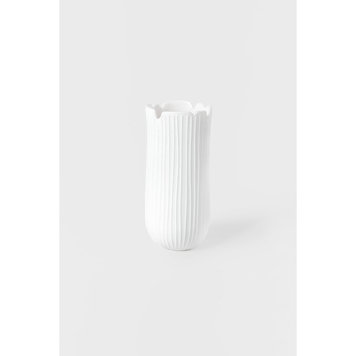 vase en porcelaine blanche Poppy 4avril
