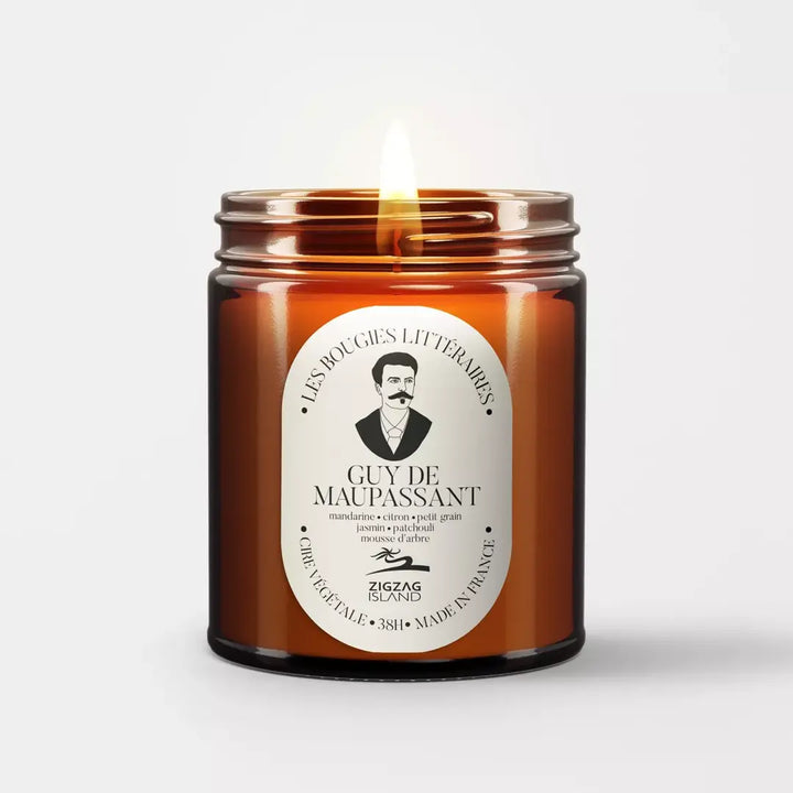 bougie pot d'apothicaire Guy de Maupassant 4avril